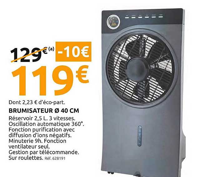 BRUMISATEUR Ø 40 CM