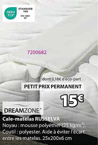 CALE-MATELAS RUSSELVA