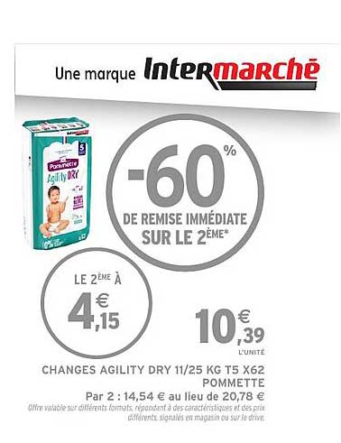 CHANGE AGILITY DRY 11/25 KG T5 X62 POMMETTE