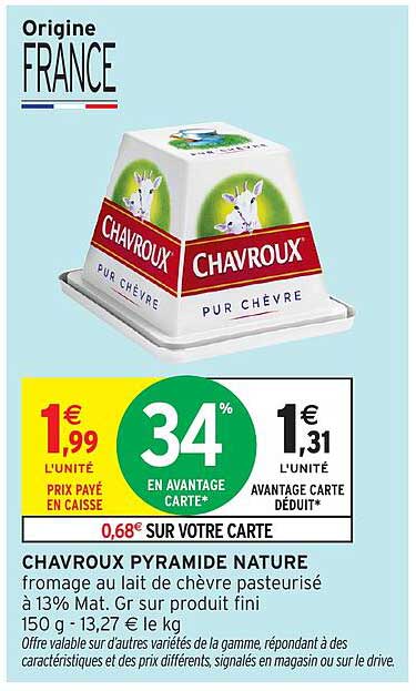 CHAVROUX PYRAMIDE NATURE