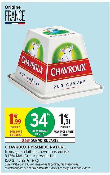 CHAVROUX PYRAMIDE NATURE