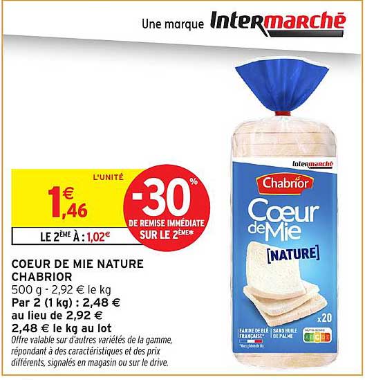 COEUR DE MIE NATURE CHABRIOR