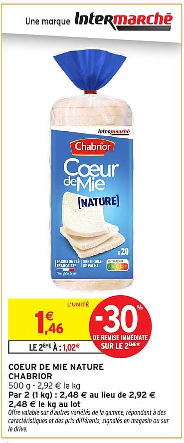 COEUR DE MIE NATURE CHABRIOR