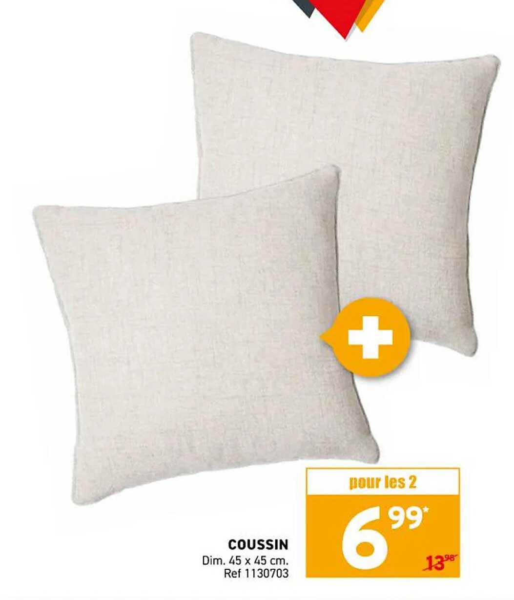Coussin Dim. 45 x 45 cm