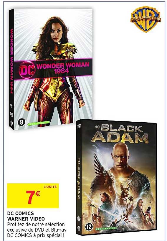 DC COMICS WARNER VIDEO