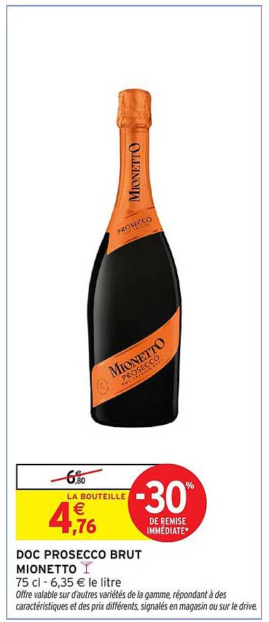 DOC PROSECCO BRUT MIONETTO