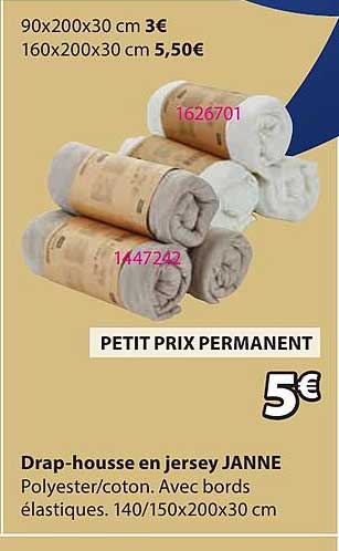 Drap-housse en jersey JANNE