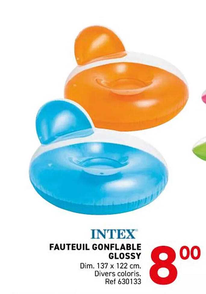 FAUTEUIL GONFLABLE GLOSSY