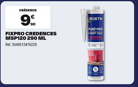 FIXPRO CREDENCES MSP120 290 ML