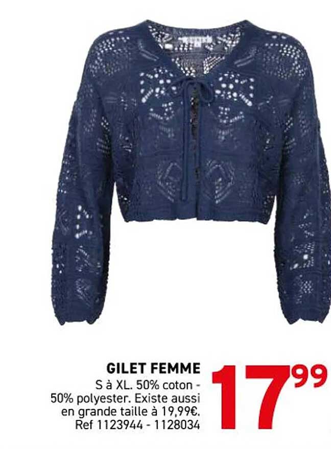 GILET FEMME