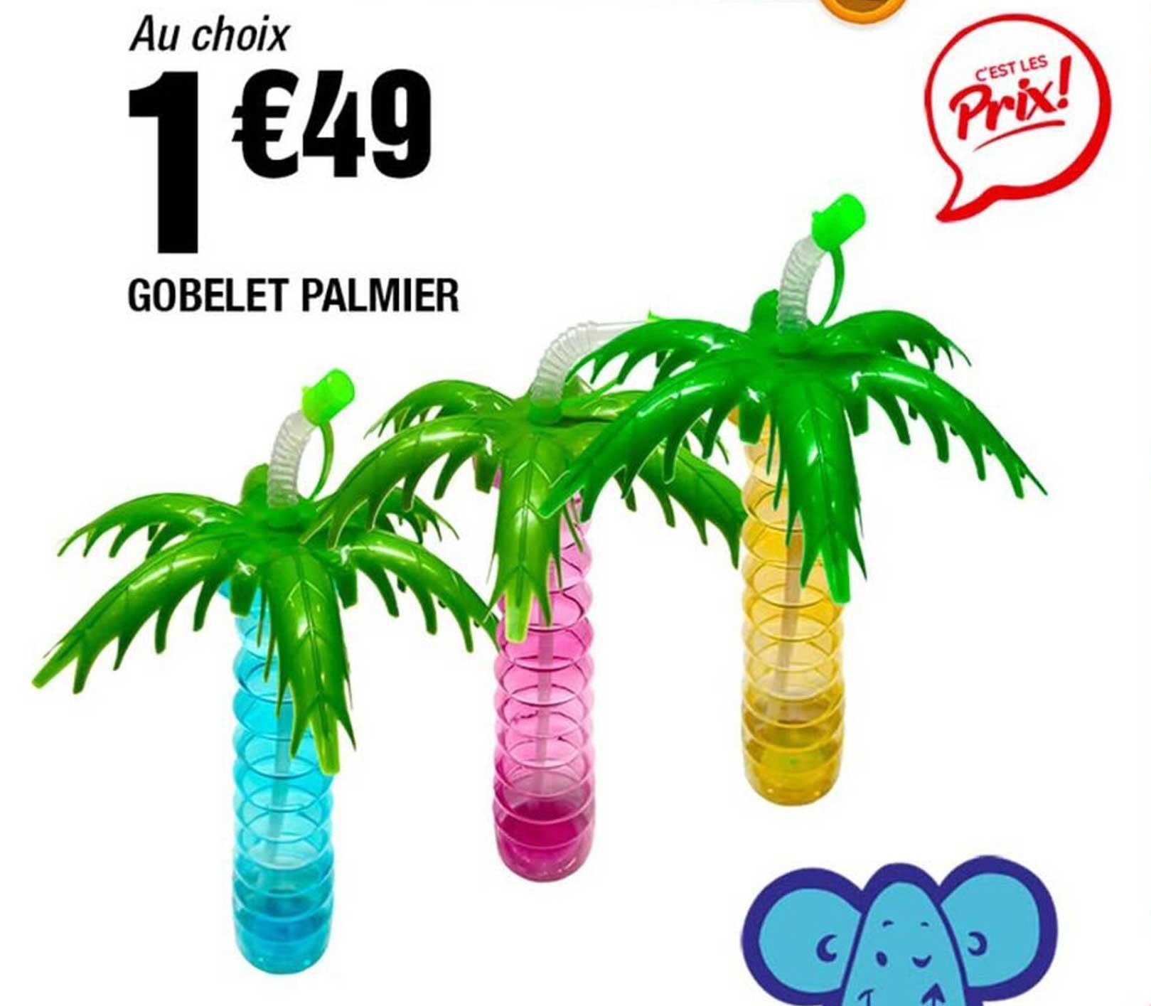 GOBELET PALMIER