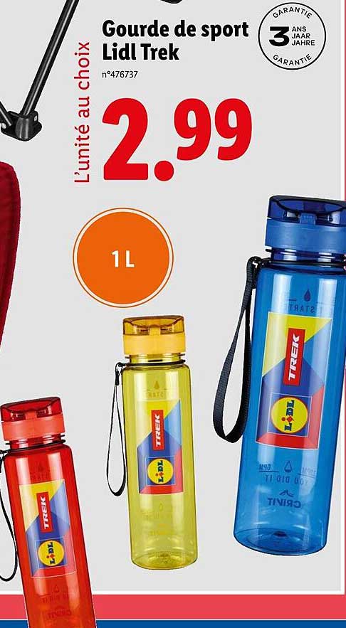 Gourde de sport Lidl Trek
