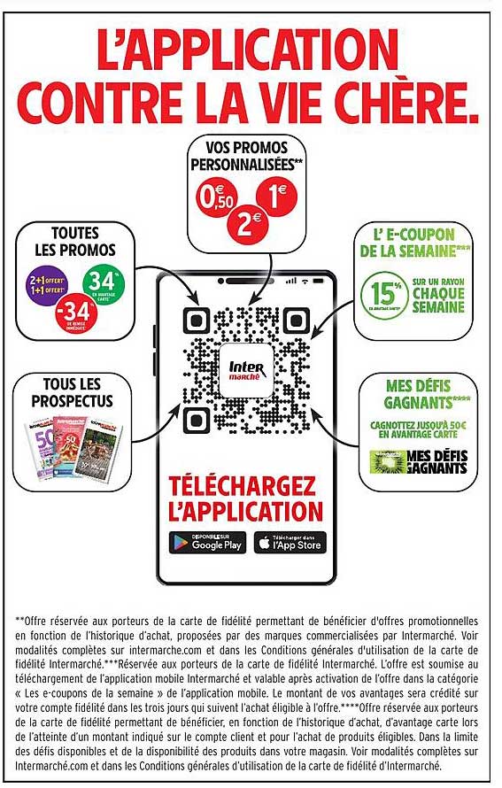 L'application contre la vie chère.
