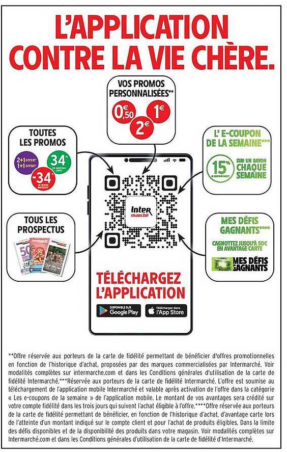 L'application contre la vie chère.
