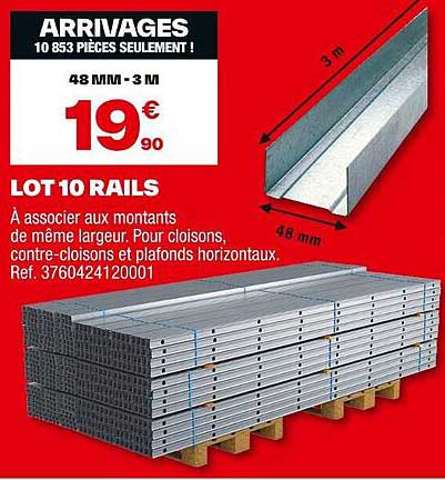 LOT 10 RAILS