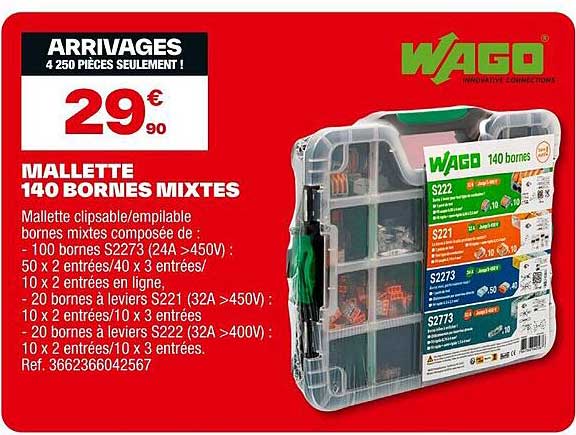 MALLETTE 140 BORNES MIXTES