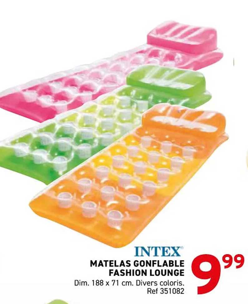 MATELAS GONFLABLE FASHION LOUNGE
