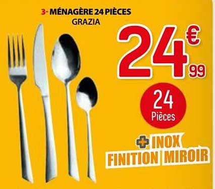 Ménagère 24 pièces Grazia