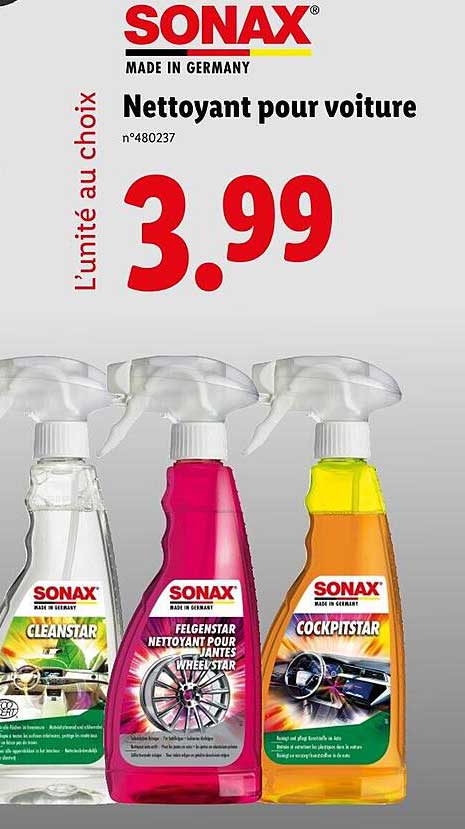Nettoyant pour voiture