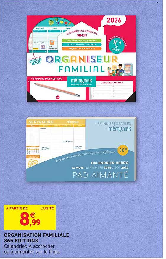 ORGANISATEUR FAMILIAL