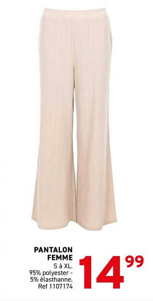 PANTALON FEMME