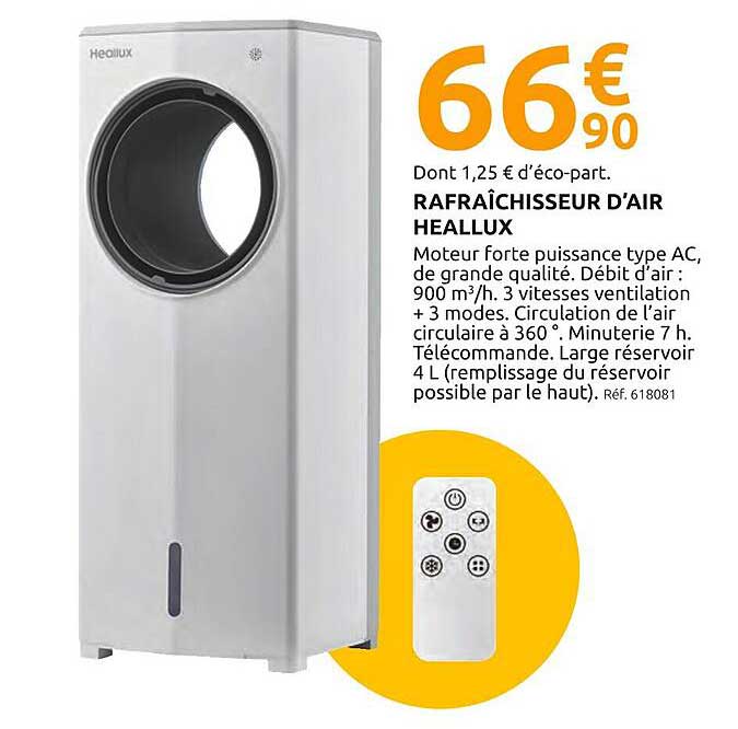 RAFRAÎCHISSEUR D'AIR HEALLUX