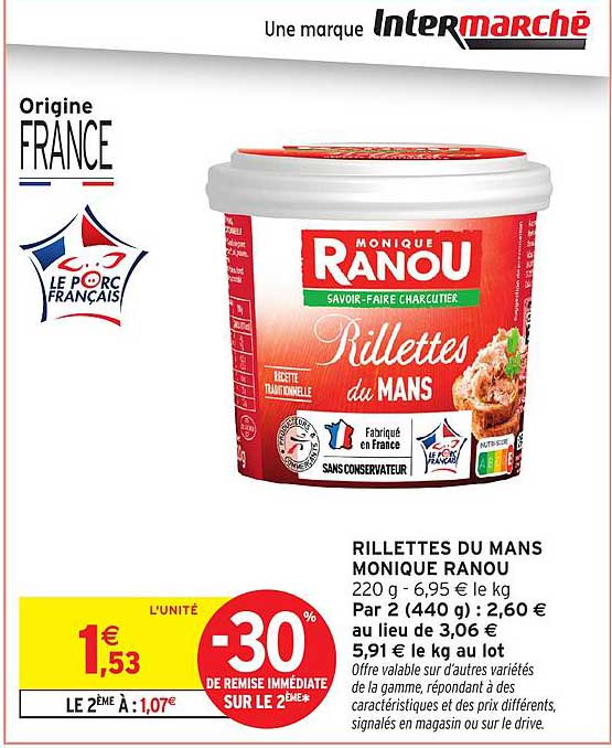 RILLETTES DU MANS MONIQUE RANOU