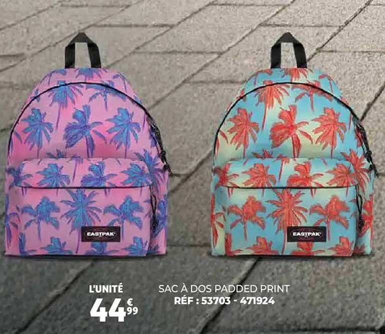 SAC À DOS PADDED PRINT