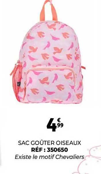 SAC GOÛTER OISEAUX