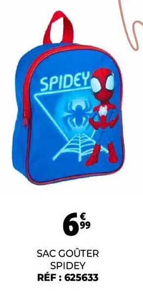 SAC GOÛTER SPIDEY
