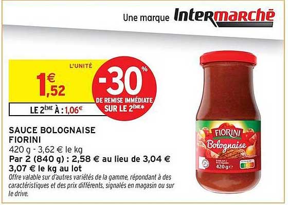 SAUCE BOLOGNAISE FIORINI