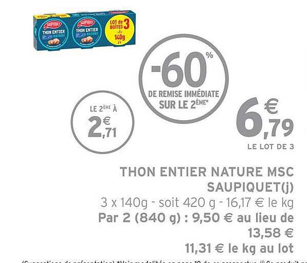 THON ENTIERS NATURE MSC SAUPIQUET