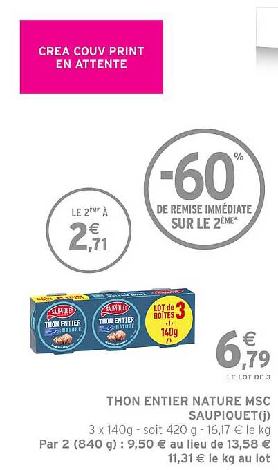 THON ENTIERS NATURE MSC SAUPIQUET