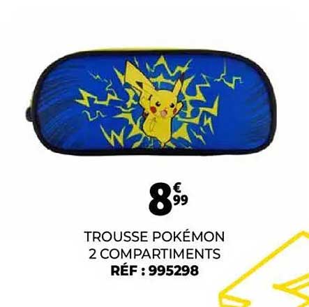 TROUSSE POKÉMON 2 COMPARTIMENTS