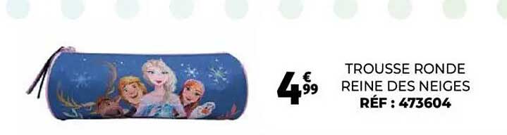 TROUSSE RONDE REINE DES NEIGES