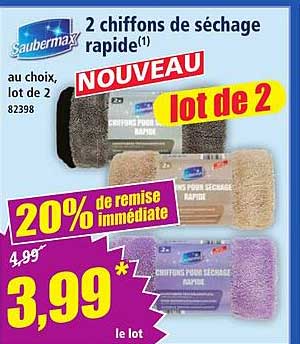 2 chiffons de séchage rapide(1)