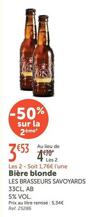 -50% sur la 2ème*