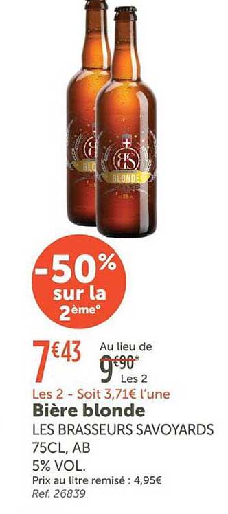 -50% sur la 2ème