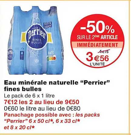 -50% SUR LE 2ÈME ARTICLE IMMÉDIATEMENT