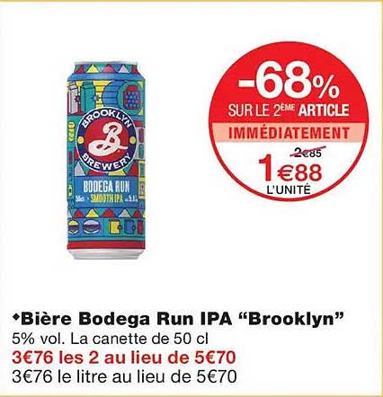 -68% SUR LE 2EME ARTICLE IMMÉDIATEMENT