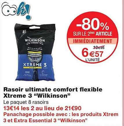 -80% SUR LE 2ÈME ARTICLE IMMÉDIATEMENT
