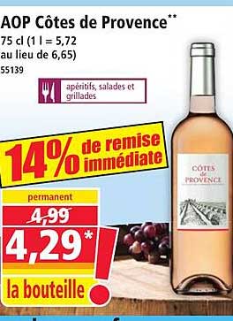 AOP Côtes de Provence**