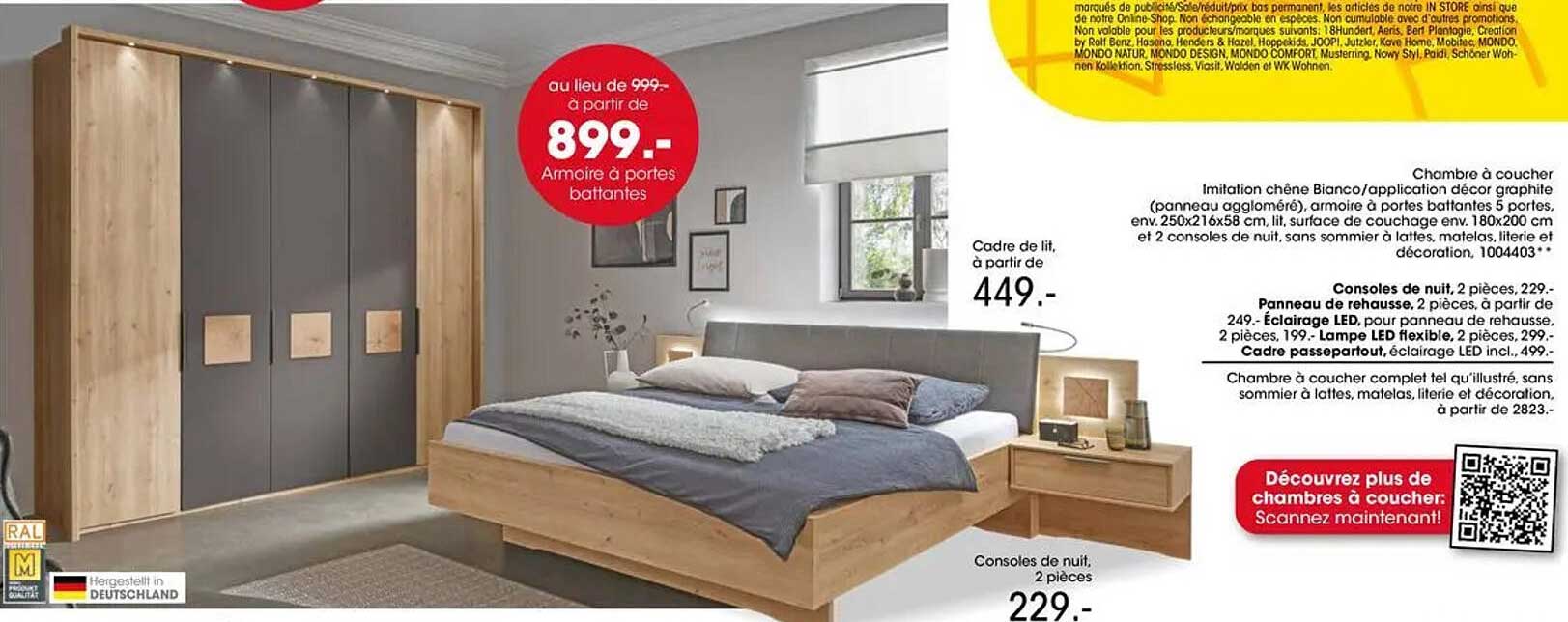 Armoire 4 portes battantes