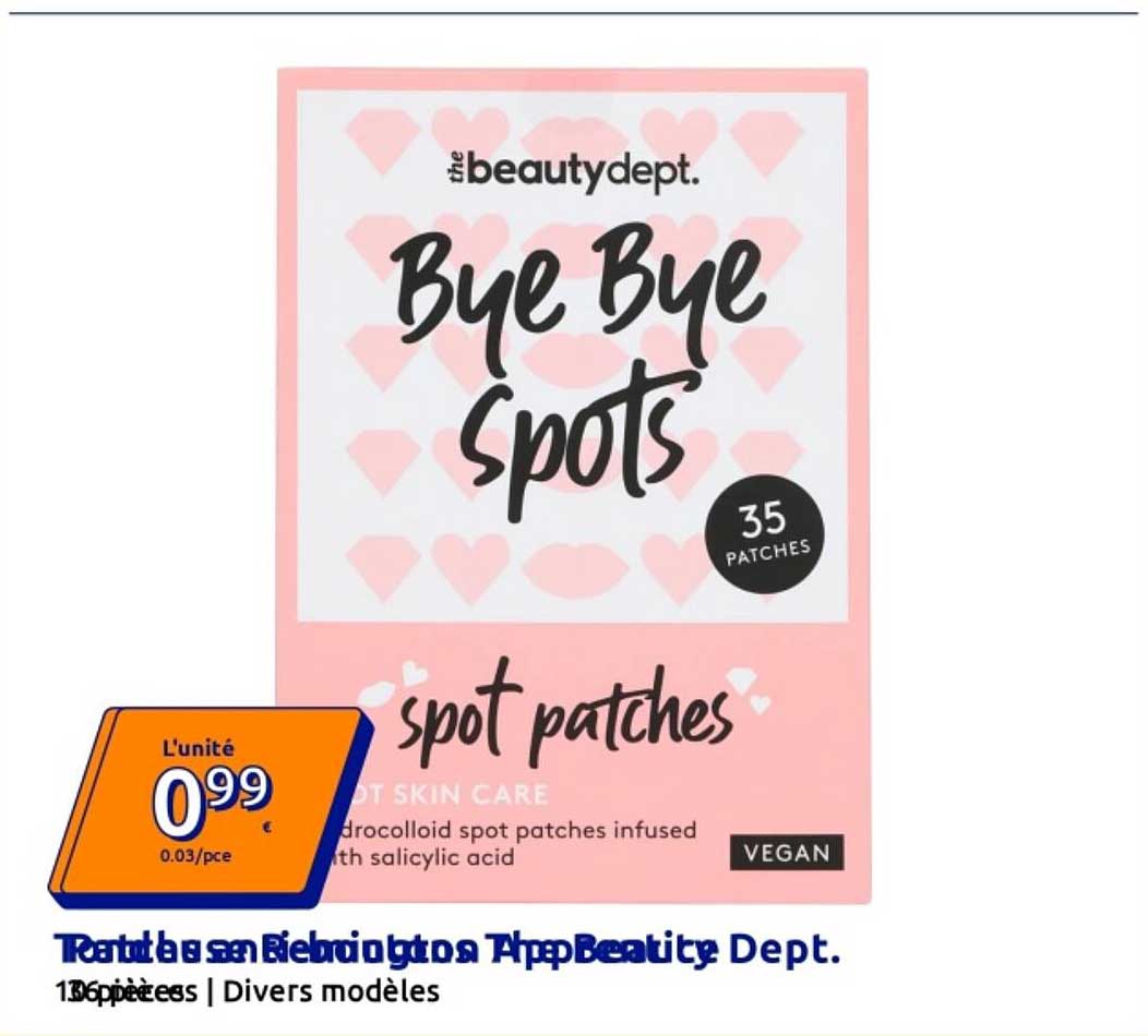 Bye Bye Spots spot patches
