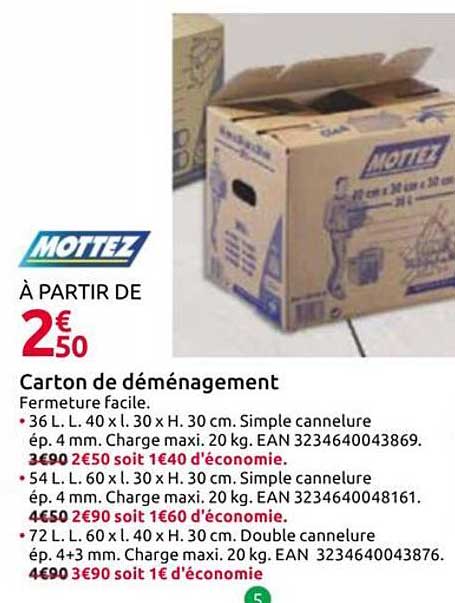 Carton de déménagement
