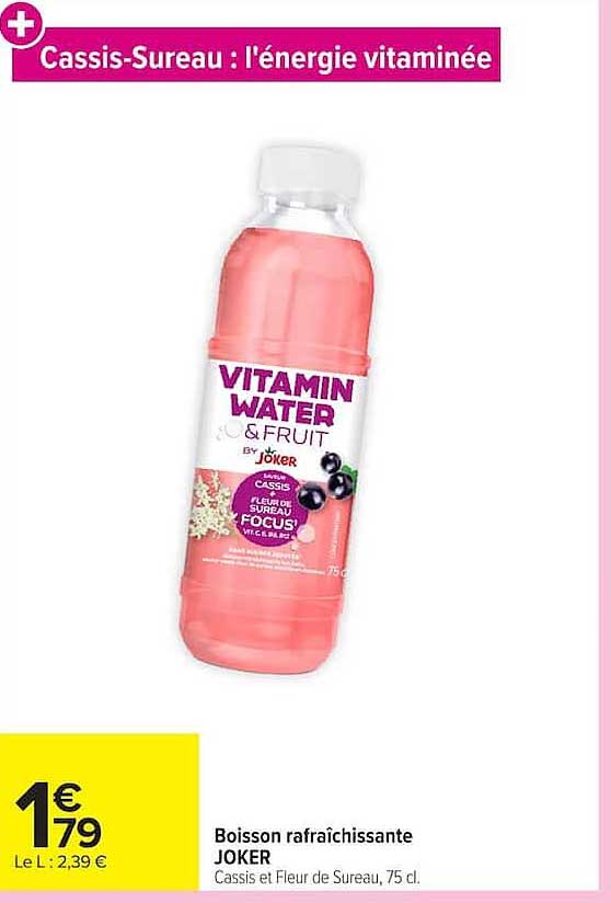 Cassis-Sureau : l'énergie vitaminée