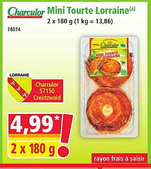 Charculor Mini Tourte Lorraine(a)