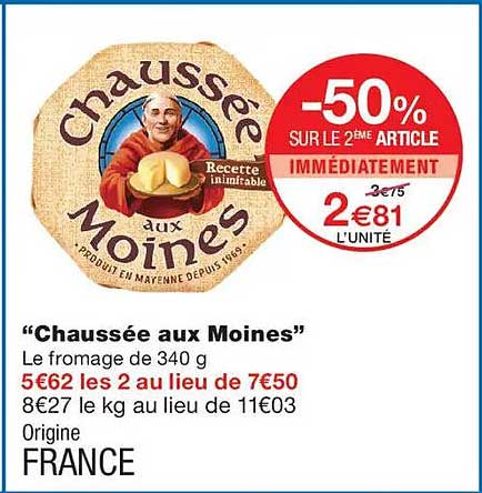 Chaussée aux Moines