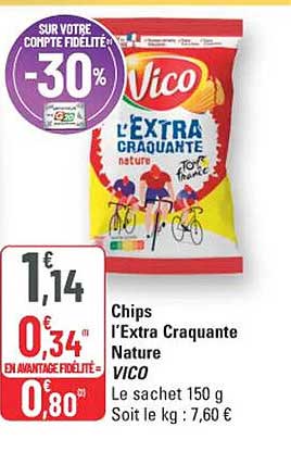 Chips L’Extra Craquante Nature VICO
