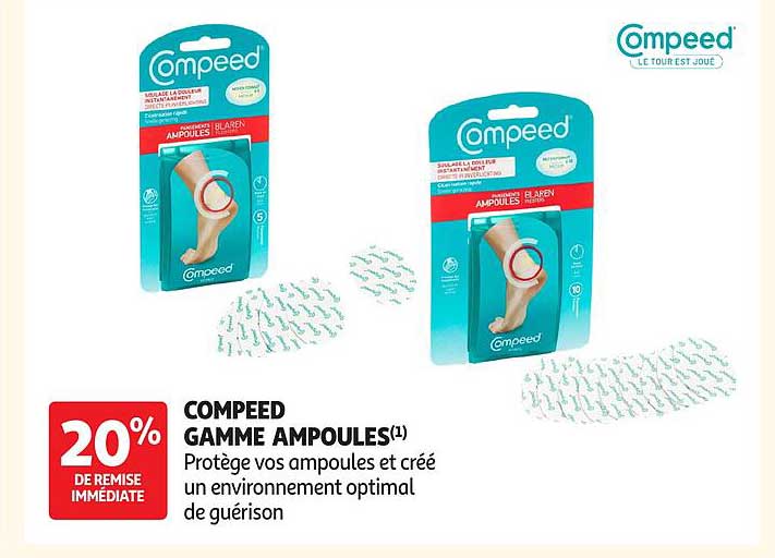 COMPEED GAMME AMPOULES(1)